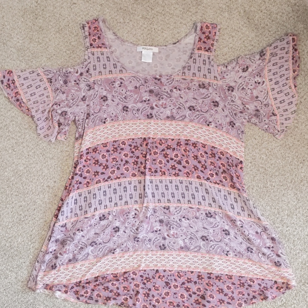 Purple spring top
